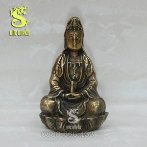 Tượng Phật Bà Quan Âm Bồ Tát bằng đồng #2